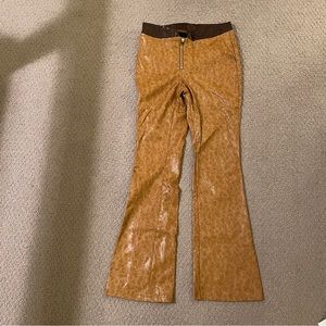 Faux leather pants, new never worn before